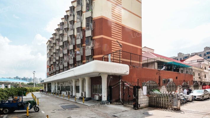 红会医院住宅楼外景图