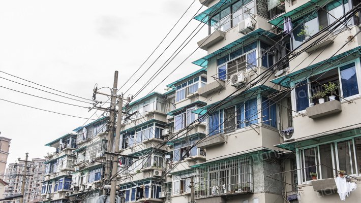 莫邪塘东村外景图