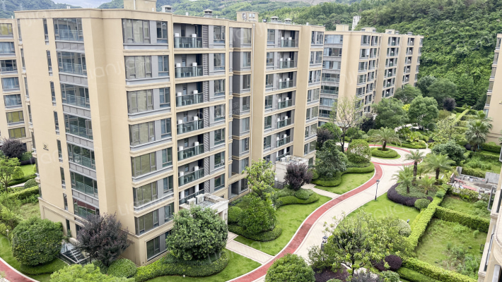 滨江万家花城外景图