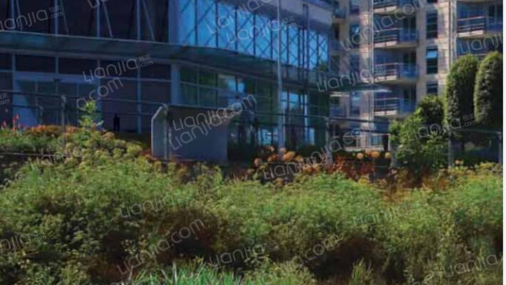 伦敦巴特西水岸豪邸外景图