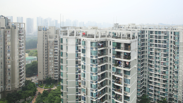 绿海名都外景图