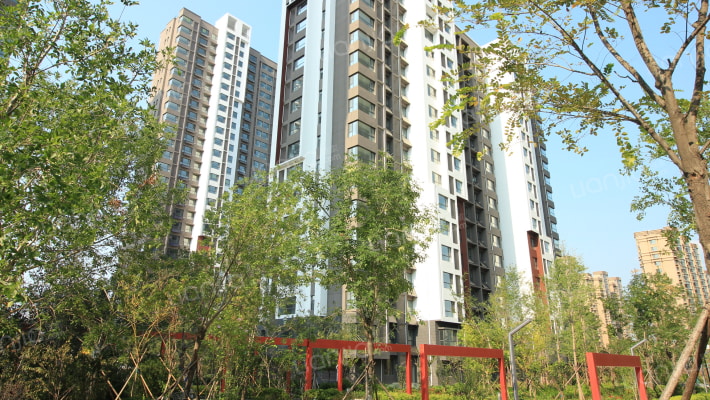 虞河生活城外景图