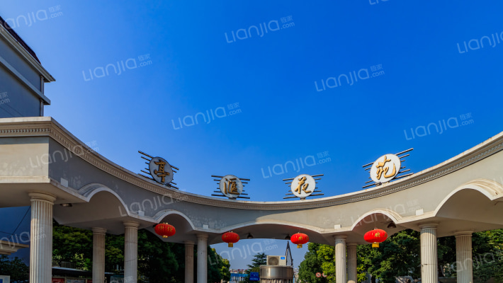 亭汇花苑外景图