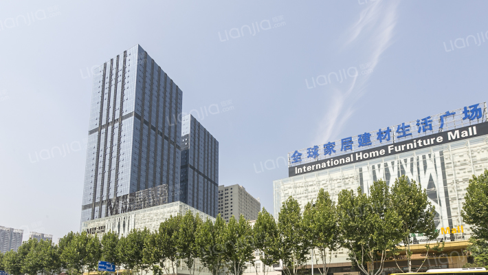 滨湖新地城外景图