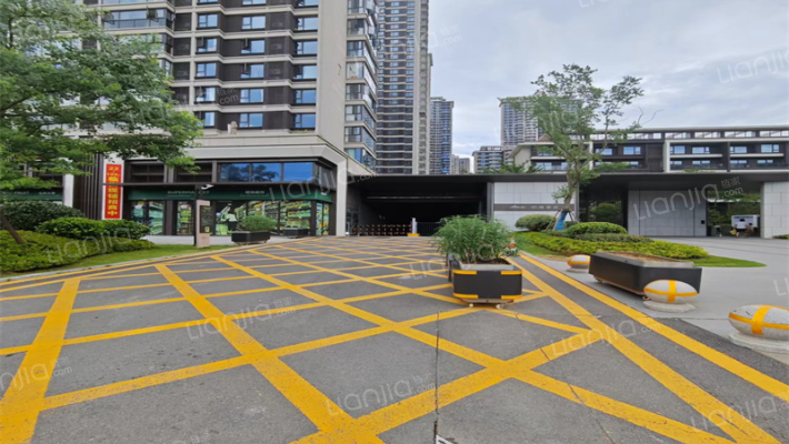 印湖云著外景图