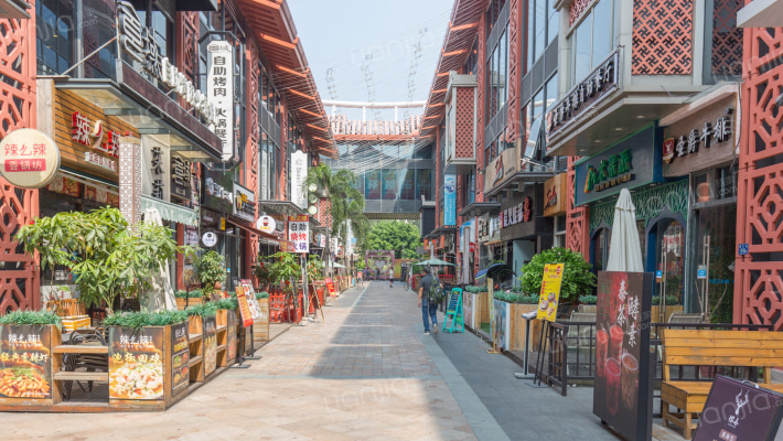 集美万达金街外景图