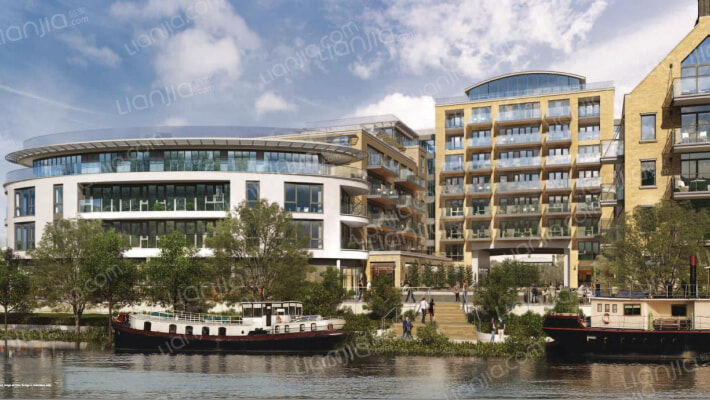 英国伦敦丘桥华府外景图