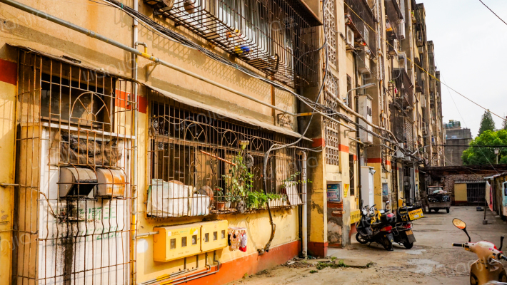 襄州人保家属院外景图