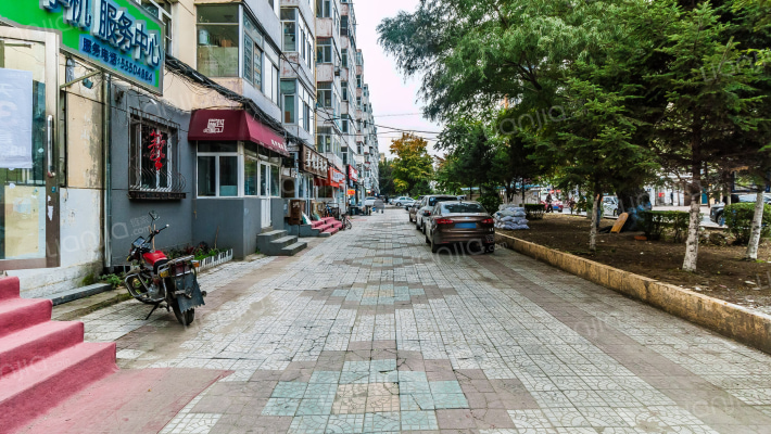 市委党校家属楼外景图