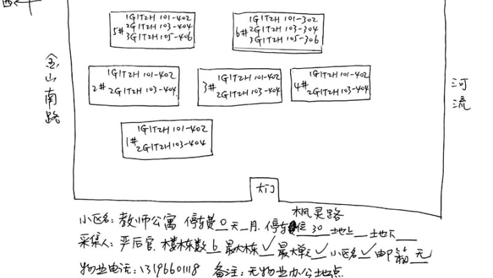 教师公寓外景图