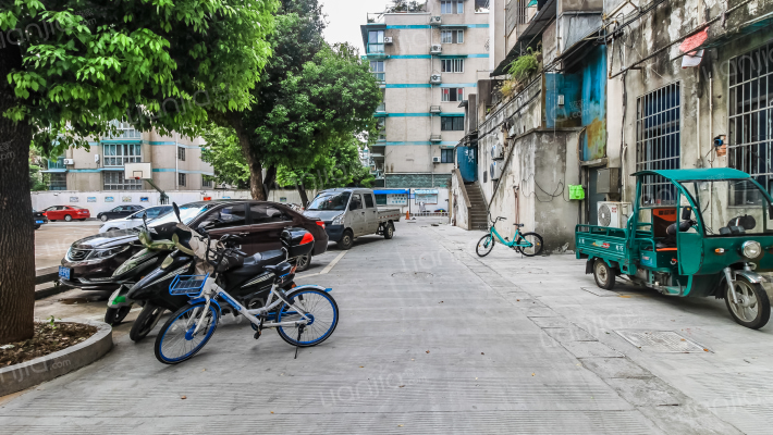 热电厂宿舍外景图