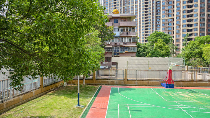 长航警校宿舍外景图