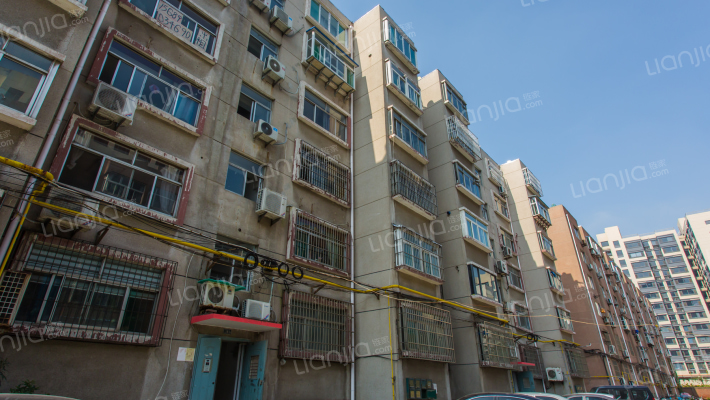 淄博电业局第四宿舍区外景图