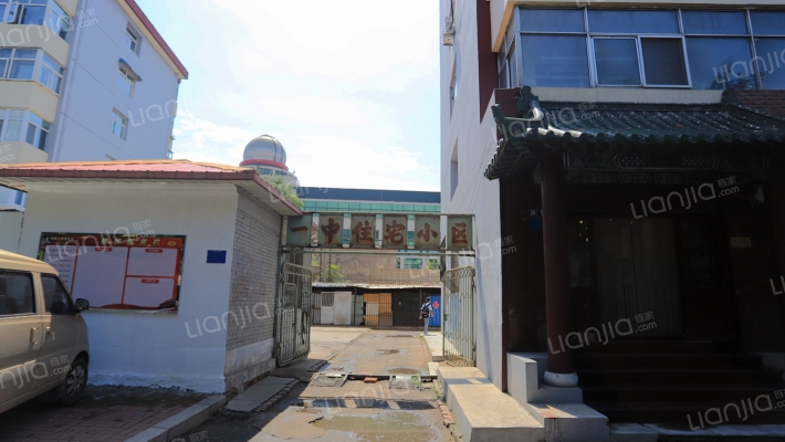 一中住宅小区外景图