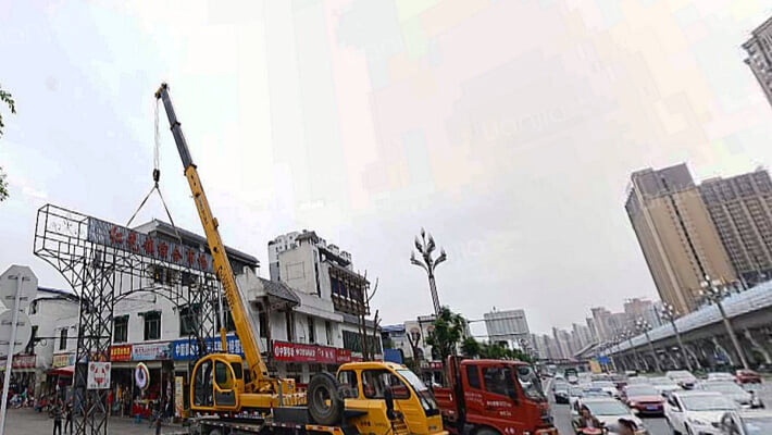 荷塘月色（红光）外景图