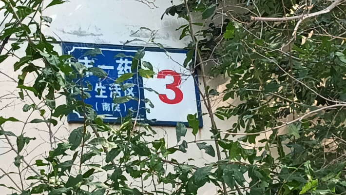 石药第一生活区南院外景图