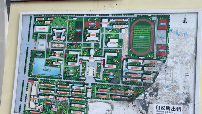 武汉纺织大学家属院外景图