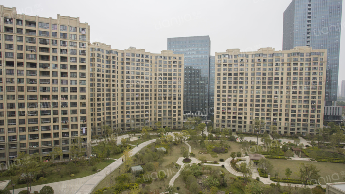 春江花城外景图