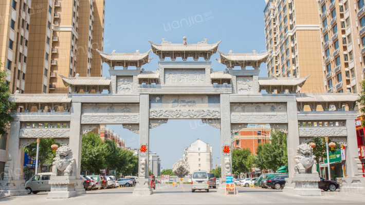 东南村小区外景图