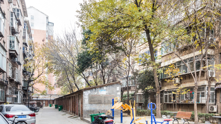 河南财经政法大学文化路家属院外景图