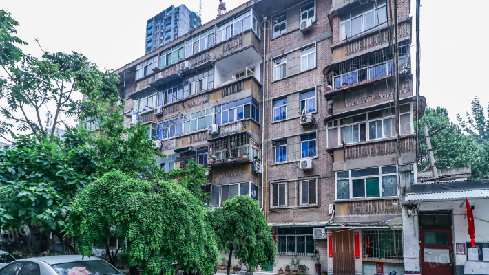 西安市塑料工业公司家属院外景图