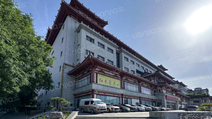 璀璨上上城外景图