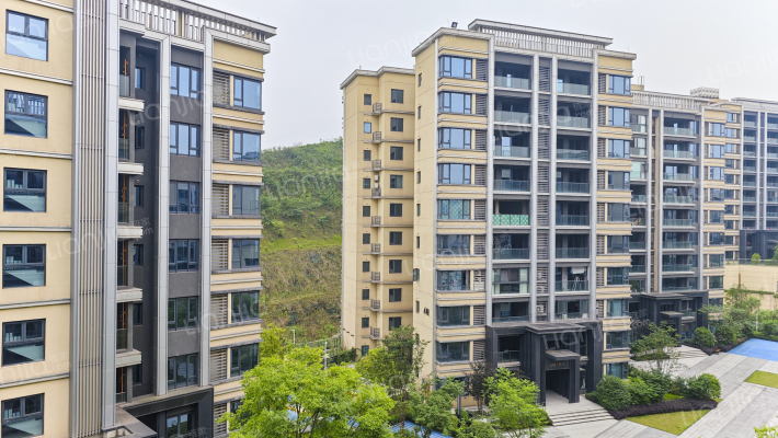 中国铁建南国天骄一期外景图