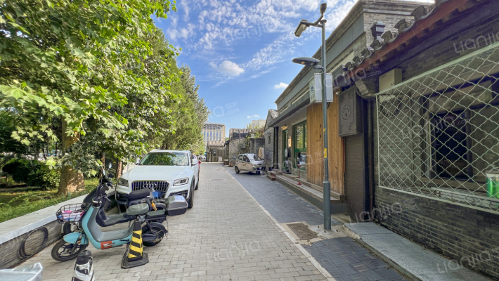 铺陈市胡同外景图