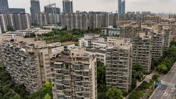 万达华府西苑外景图