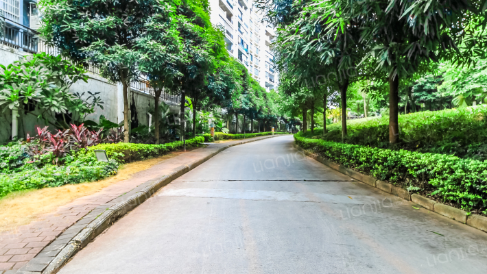 中房翡翠园A组团外景图