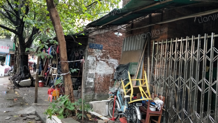 芳村大道中外景图