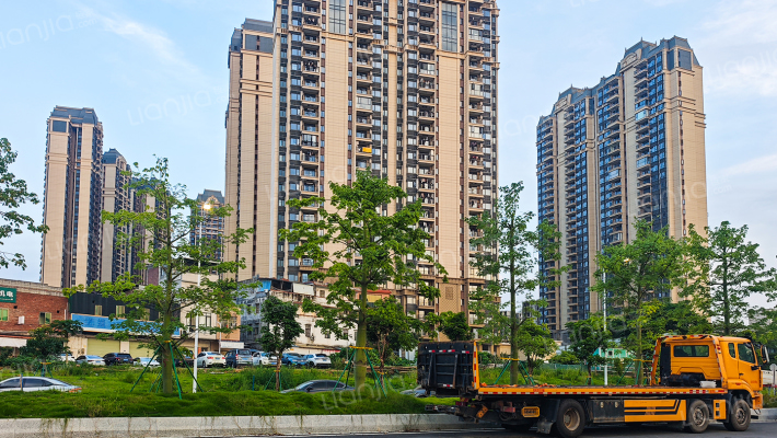 中新紫荆府外景图