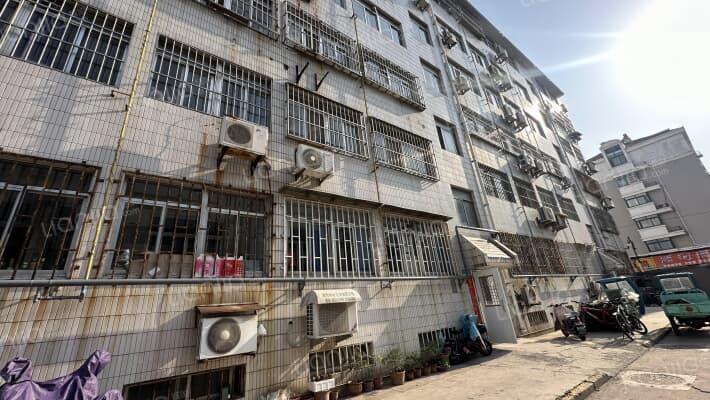 上虞河宿舍小区外景图