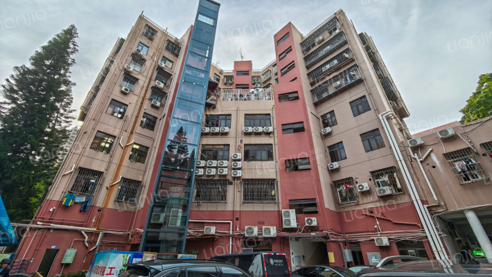 金竹园邮电楼外景图