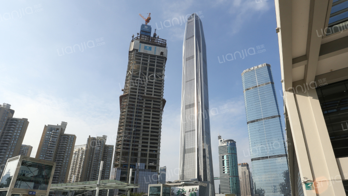 平安国际金融中心大厦外景图