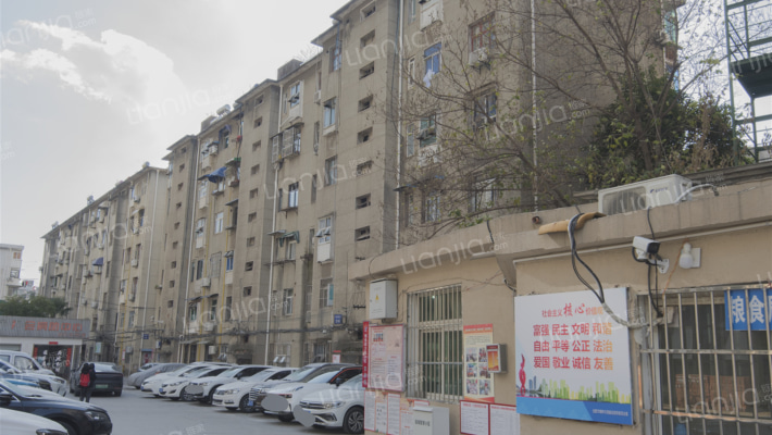 粮食局大院外景图