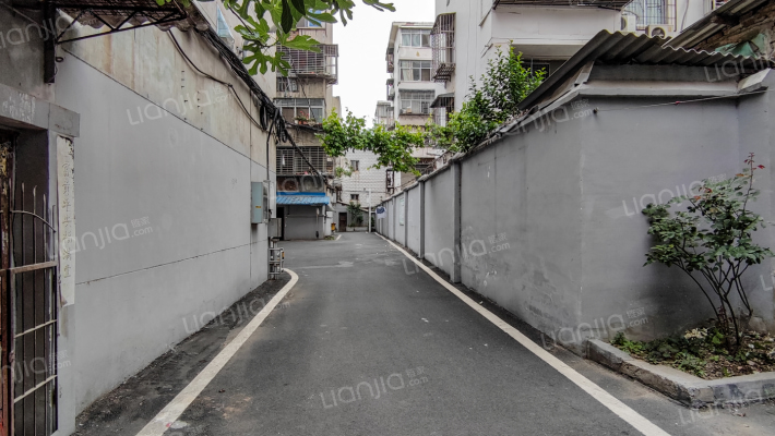 纺小区棉纺厂家属院外景图