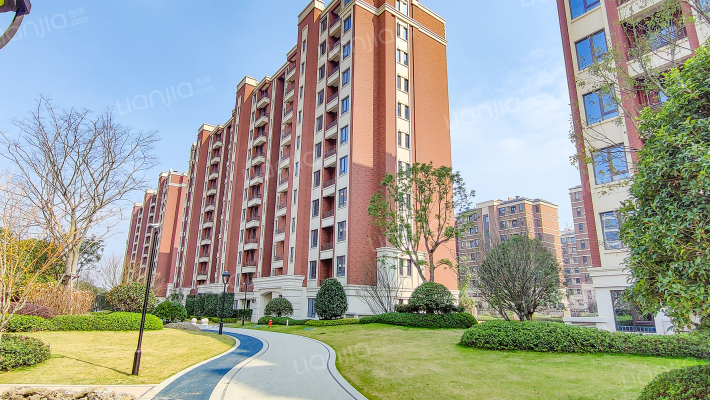 滨江南城明月苑外景图