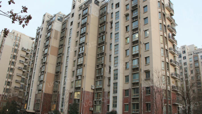 闲林山水紫薇苑外景图