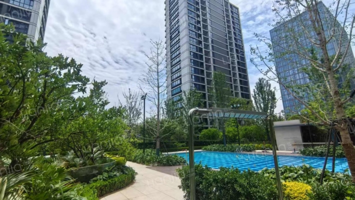 月咏新辰轩外景图