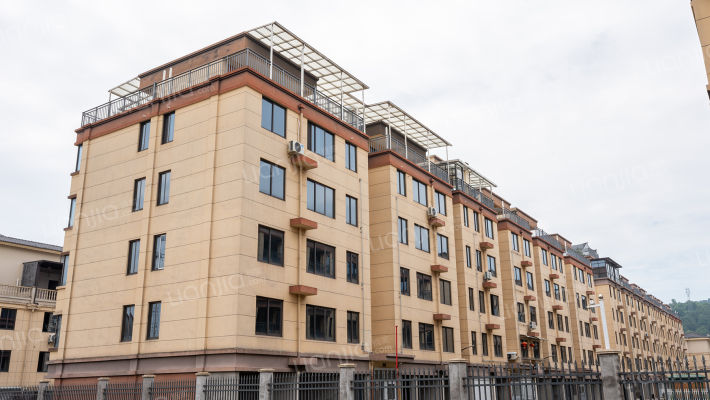 田园牧歌水韵居外景图