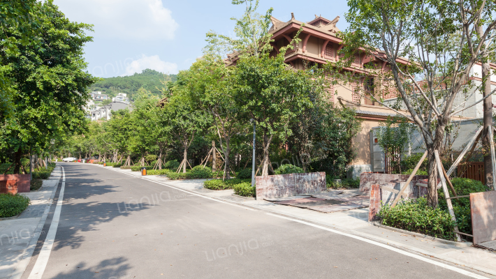 学府大道69号山院里外景图