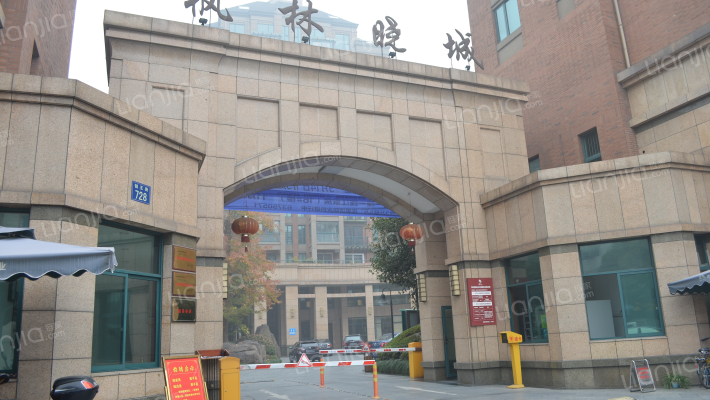 枫林晓城外景图