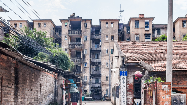 南宁市开关厂生活小区外景图