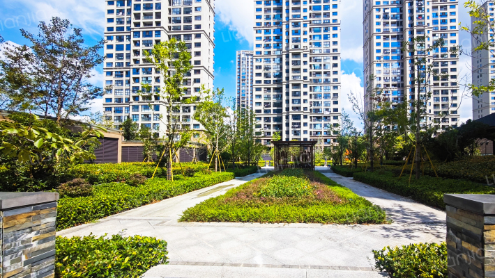 万象华庭二组团外景图