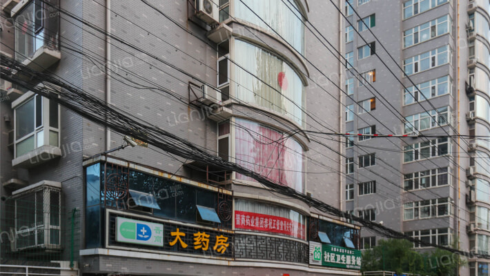 万厦华府小区外景图