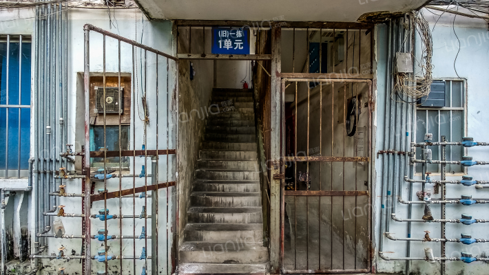 图书馆单位小区外景图