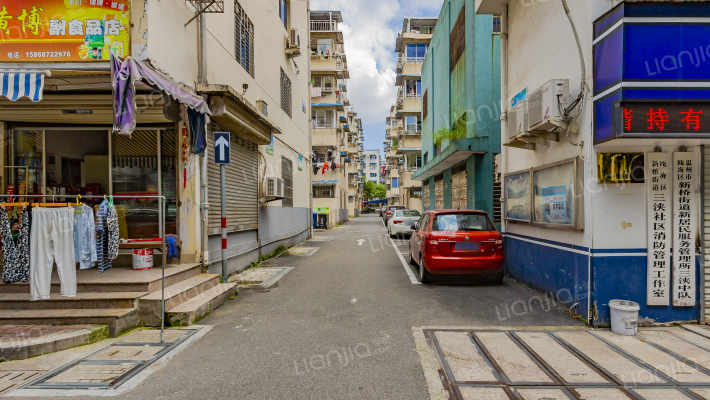 新桥住宅区七、十一组团外景图