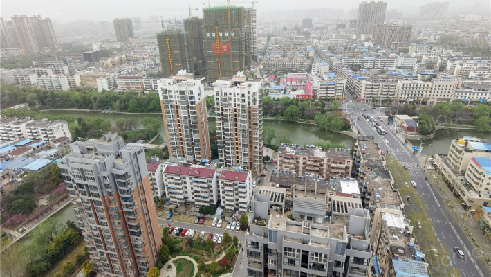 阜阳市南城河安置小区外景图