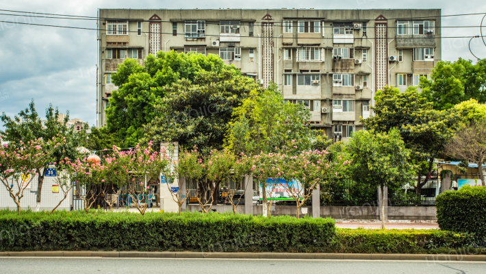 襄阳供电公司检修公司董台生活区外景图